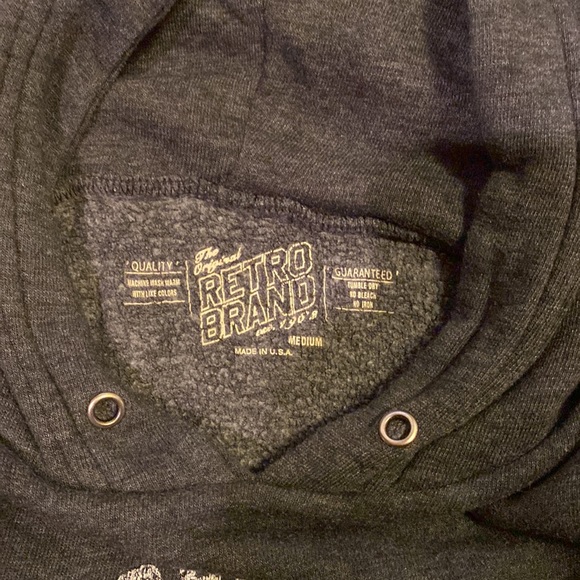 San Jose Sharks lightweight retro hooded sweatshirt - Picture 4 of 5